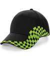 B159 Grand Prix Cap Black / Lime Green colour image